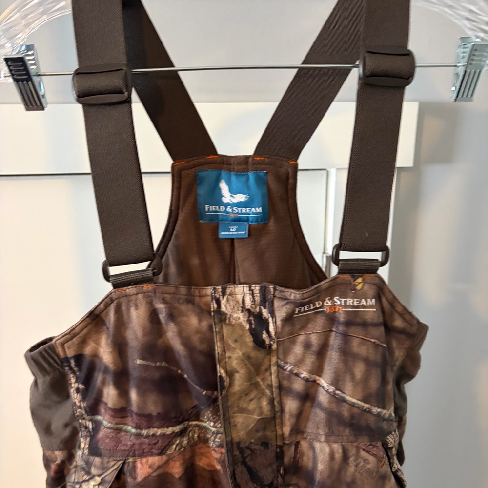 Field & Stream Youth Large Camo Bibs